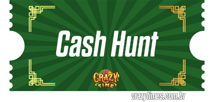 Crazy Time Cash Hunt Rodada de bônus